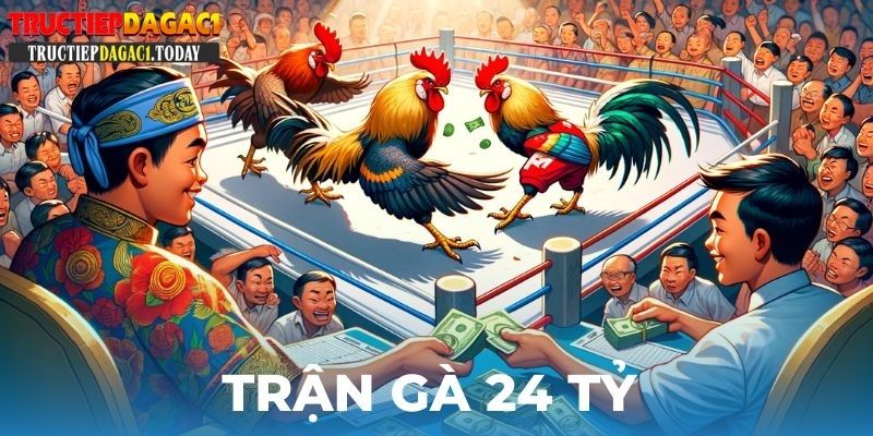 trận đá gà 24 tỷ